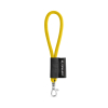 75090. Set Lanyard Tube Short (Ø 7 Mm) 9 Mm:n Sulkurenkaalla Keltainen