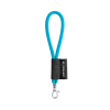 75090. Set Lanyard Tube Short (Ø 7 Mm) 9 Mm:n Sulkurenkaalla Vaaleansininen