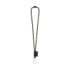 75091. Lanyard Nautic Long Set. Perusmallit Musta/keltainen