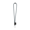 75091. Lanyard Nautic Long Set. Perusmallit Musta/syvänsininen