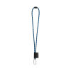 75091. Set Lanyard Nautic Long (Ø 7 Mm) 55 Mm D-muotoisella Karbiinihaalla Ja Ø 7 Mm Varmistuslukolla Sininen