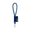 75092. Set Lanyard Nautic Short (Ø 7 Mm) Setti 9 Mm:n Sulkurenkaalla 301 - Valkoinen