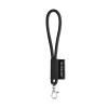 75092. Set Lanyard Nautic Short (Ø 7 Mm) Setti 9 Mm:n Sulkurenkaalla Musta