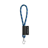 75092. Set Lanyard Nautic Short (Ø 7 Mm) Setti 9 Mm:n Sulkurenkaalla Sininen
