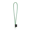 75093. Set Lanyard Tube Long (Ø 7 Mm) Renkaalla Ø 32 Mm Heksakromi Keltainen/syvänsininen