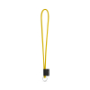 75093. Set Lanyard Tube Long (Ø 7 Mm) Renkaalla Ø 32 Mm Keltainen