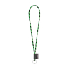 75093. Set Lanyard Tube Long (Ø 7 Mm) Renkaalla Ø 32 Mm Musta