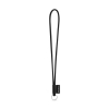 75093. Set Lanyard Tube Long (Ø 7 Mm) Renkaalla Ø 32 Mm Valkoinen/punainen