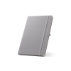 Anne. A5 Notebook In Recycled Polyester (100% Rpet) With Lined Pages Harmaa