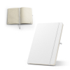 Anne Sub. A5 Notebook In Recycled Polyester (100% Rpet) 300d, Ideal For Sublimation Personalisation Valkoinen