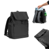 Azores Bag. Läppärireppu (16") Pu-muovista, Jossa Läppä Peittää Kaikki Lokerot Musta