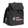 Azores Bag. Läppärireppu (16") Pu-muovista, Jossa Läppä Peittää Kaikki Lokerot Musta