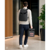 Azores Bag. Läppärireppu (16") Pu-muovista, Jossa Läppä Peittää Kaikki Lokerot Musta