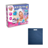 Bath Bombs Kit Iv. Opetuspeli Toimitetaan Kuitukangaslahjapussilla (80 G/m²) Sininen