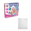 Bath Bombs Kit Iv. Opetuspeli Toimitetaan Kuitukangaslahjapussilla (80 G/m²) Valkoinen
