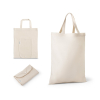 Beirut. Foldable Bag In Cotton (50%), Recycled Cotton (30%) And Polyester (20% Rpet) (140 G/m²) Natural (vaalea)