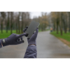 Burrow. Gloves Made From Recycled Polyester (100% Rpet), With Touch Tips Musta