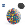Button P'in 10. Button P'in 10. Magneettipinssi Musta