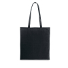 Cairo. Bag In Recycled Cotton (70%) And Polyester (30% Rpet) (180 G/m²) Musta