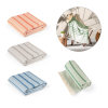 Caplan. Multifunctional Towel Made Of Light And Resistant Cotton (90%) And Recycled Cotton (10%) Sininen
