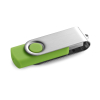 Claudius 4gb. 4 Gt:n Usb-muistitikku Metalliklipsillä Vaaleanvihreä