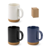 Constellation Cork. Ceramic Mug With Cork Base 370 Ml Musta