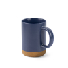 Constellation Cork. Ceramic Mug With Cork Base 370 Ml Navy-sininen