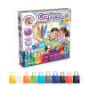 Crayon Factory Kit Ii. Opetuspeli Toimitetaan 190t:n Taitettavassa Lahjapussissa Musta