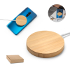 Daimler. 15w Superfast Wireless Magnetic Charger In Bamboo Natural