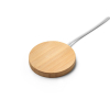 Daimler. 15w Superfast Wireless Magnetic Charger In Bamboo Natural