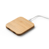 Dalton. Superfast 15w Bamboo Wireless Charger Natural