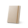 Dickinson. A5 Hardcover Notebook Made Of Sugar Cane Paper (80% Sugar Cane) With Lined Pages Natural