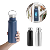 Duplantis. Stainless Steel Bottle (36% Recycled) With Vacuum Insulation 810 Ml Musta
