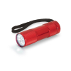 Flashy. Alumiininen Taskulamppu 9 Ledillä Punainen