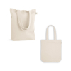 Girona. Cotton (50%), Recycled Cotton (30%) And Polyester (20% Rpet) Bag (220 G/ M²) Natural (vaalea)