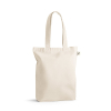 Girona. Cotton (50%), Recycled Cotton (30%) And Polyester (20% Rpet) Bag (220 G/ M²) Natural (vaalea)