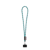 Gosport. Set Lanyard Tube Long (Ø 7 Mm) 9 Mm:n Sulkurenkaalla Ja Kännykkäpidikkeellä Musta/vaaleansininen