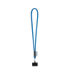 Gosport. Set Lanyard Tube Long (Ø 7 Mm) 9 Mm:n Sulkurenkaalla Ja Kännykkäpidikkeellä Sininen