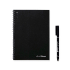 Infinitebook Lined A5. Infinitebook, Jossa On Joustava Kansi Ja 15 Viivoitettua Taulusivua Musta