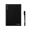 Infinitebook Plain A5. Infinitebook, Jossa On Joustava Kansi Ja 15 Tavallista Taulusivua Musta