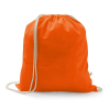 Istanbul. Backpack Made From Recycled Cotton (70%) And Polyester (30% Rpet) (150 G/m²) Oranssi