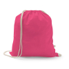 Istanbul. Backpack Made From Recycled Cotton (70%) And Polyester (30% Rpet) (150 G/m²) Pinkki