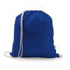 Istanbul. Backpack Made From Recycled Cotton (70%) And Polyester (30% Rpet) (150 G/m²) Syvänsininen