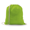 Istanbul. Backpack Made From Recycled Cotton (70%) And Polyester (30% Rpet) (150 G/m²) Vaaleanvihreä