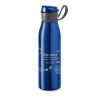 Korver. Alumiininen 650 Ml:n Urheilupullo Musta