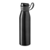 Korver. Alumiininen 650 Ml:n Urheilupullo Musta