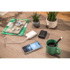 Leakey 10. Power Bank 10'000 Mah Kierrätetystä Abs:stä (100 % Rabs) Musta