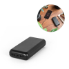 Leakey 20. Power Bank 20'000 Mah, Kierrätetystä Abs-materiaalista (100 % Rabs) Musta