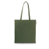Mexico. Bag Made From Recycled Cotton (70%) And Polyester (30% Rpet) (150 G/m²) Army-vihreä