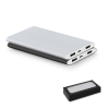 Nobel. Power Bank 7'200 Mah, Kierrätetystä Alumiinista (100 % Ral) Musta